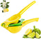 2-In-1 Lemon Lime Squeezer - Hand Juicer Lemon Squeezer Gets Every Last Drop, Lime Juice Press Manual Press for Extracting the Most Juice Possible Cool Fruit Tool for Kitchen Safe No Pulp or Seeds