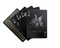 Gent Supply Mythical Creatures - Black Silver & Gold Edition Playing Cards by Co