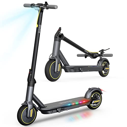 RIDEO Electric Scooter L1-Pro Peak 500 W Air-Free Solid Tires Adult Kick Scooter Foldable Commuter Shock Absorption Spring