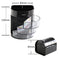 ZatRuiZE Desk Organiser Black Pen Pencil Holders for Desk Tidy Stationary Office Supplies Desktop Accessories