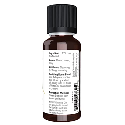 NOW Tea Tree Oil, 1-Ounce