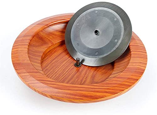 Roulette- 12 Inch Roulette Wheel,Wooden Roulette Wheel Set for Casino Games,Turntable Leisure Table Games, Complete Roulette Set