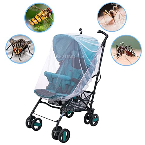 Stroller Cover, High-Density Mosquito Net for Stroller Carriers Car Seats Cradles, Universal Size