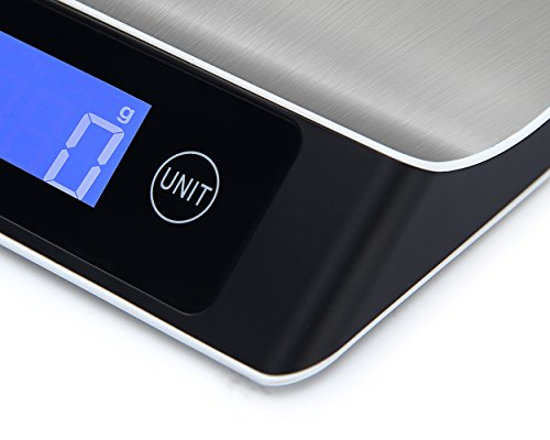 Disenkelubo Digital Kitchen Scale 33lb 15kg Food Scale Precise Cooking Scale and Baking Scales Digital Weight