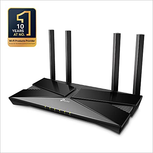 tp-link Archer AX20 Ax1800 Dual Band WiFi 6 Router Next-Gen 1.8 Gbps Speed, Connect More Devices | AU Version |