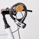 Amazon Basics 6 ft. Adjustable Keyed Bike Cable Lock, Black, 1-Pack
