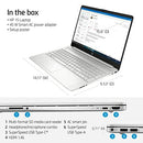 HP 15.6" Diagonal Full HD (1920 x 1080) Laptop, 11th Gen Intel Core i5-1135G7 Processor, 8GB DDR4 RAM, 256GB SSD, 802.11ac, Bluetooth, HDMI, Windows 11