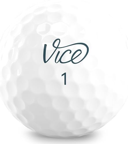 VICE Tour Golf Balls, White