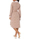 UGG Women's Duffield Ii Robe, Clay Pink Leopard, XS