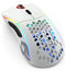 Model D Wireless Minus White Gaming Mouse - White Wireless Gaming Mouse - Wireless Mouse Gaming - Ultralight Mouse - White Ergonomic Mouse - Gaming Mouse Honeycomb - PC Accessories (Matte White Mouse)