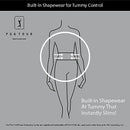 PGA TOUR Women's Pull-on with Tummy Control Golf Pants, Caviar, Large UK Black
