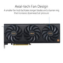 ASUS ProArt GeForce RTX™ 4060 Ti 16GB OC Edition GDDR6 Graphics Card (PCIe 4.0, 16GB GDDR6, DLSS 3, HDMI 2.1a, DisplayPort 1.4a)