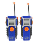 NERF Walkie Talkies for Kids by Sakar | Powerful 1000ft Range, Speakers, Rugged Design, Battery Powered, Outdoor Toys for Boys and Girls (Gray, Blue, & Orange)