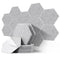12 Pack High Density Acoustic Absorption Panels, Soundproofing Foam Sound Proof Panels for Wall and Ceiling Regular Hexagon