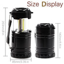 Battery Powered Lantern|LED Camping Lantern|Lanterns for Power Outages| Emergency Camping Lights for Hurricane(1Pack)