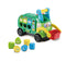 VTech Ride & Go Recycling Truck - Ride-on Truck, Shape sorter, Made with Reclaimed Plastic - 541836 Multicoloured