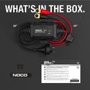 NOCO GENIUS2DAU, 2A Direct-Mount Onboard Battery Charger, 12V Car Battery Charger, Battery Maintainer, Trickle Charger and Desulfator for Automotive, Marine, AGM, and Deep-Cycle Batteries