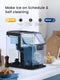 YOPOWER 20KG Countertop Ice Maker Machine, Self-Cleaning Ice Makers for Home Bar Stainless Steel