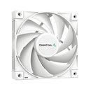 DeepCool AK400 White Performance CPU Cooler, 4 Heat Pipe Tower, High-Performance FDB Fan, 220W Heat Dissipation, Intel LGA1700/1200/1151 AMD AM4