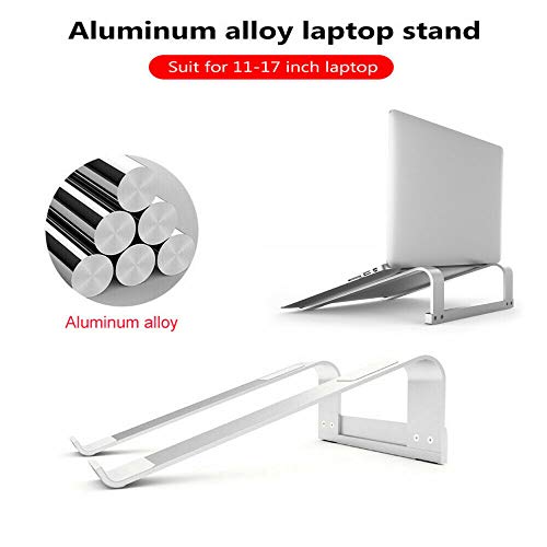 Portable Aluminium Laptop Stand Tray Holder Riser for iPad MacBook Notebook