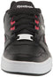 Reebok Men's BB4500 Low 2 Basketball Shoe, Black/Flash Red/White, 13