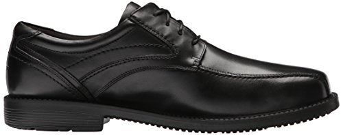 Rockport Men's Sl2 Bike Toe Ox, Black, 8.5 US