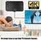 Digital TV Antenna,Antenna for Smart TV,360°Reception,Support 4K 1080p Smart Television,Detachable Signal Amplifier-Signal Booster-HDTV Antenna 10ft Coaxial HDTV Cable, Portable HD TV Antenna Indoor