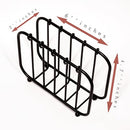 Napkin Holder, Modern Metal Black Napkin Holder for Kitchen, Countertops & Outdoor Tables - Napkin Holder for Table - Suitable for All Dining Room Decors Napkin Holders For Paper Napkins - (Black)