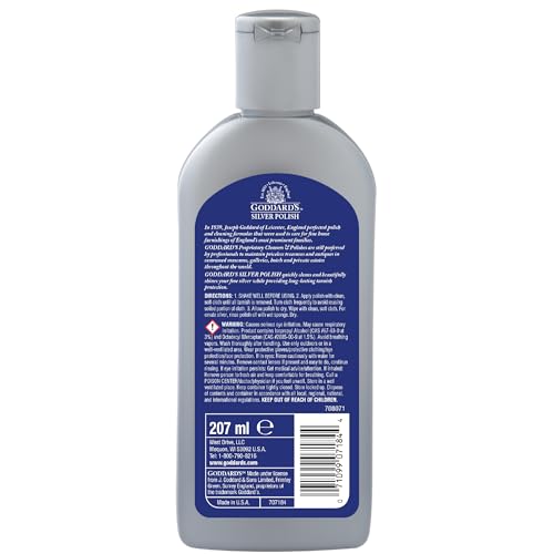 Goddard's Silver Polish Liquid, 7-oz Tarnish Remover