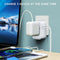 Heymix International Power Adapter, Universal Travel Adapter USB C, World Travel Power Plug With USB, All In One Travel Plug Adapter For EU/US/UK/India/Bali To AUS Compatible With Iphone/Sumsang/Pixel