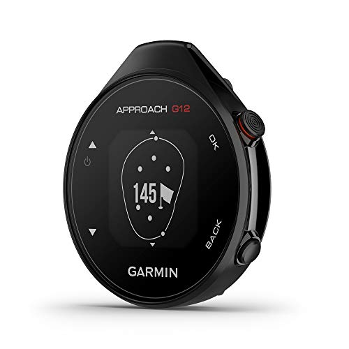 Garmin Approach G12, Clip-on Golf GPS Rangefinder, 42k+ Preloaded Courses, 010-02555-00