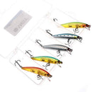 WANBY Fishing Lures Proven Explosive Color Special Minnow Swimbait Vibrating Jigging Freshwater Saltwater Fishing Lures with Hook Fishing Tackle for Trout Bass Salmon