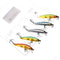 WANBY Fishing Lures Proven Explosive Color Special Minnow Swimbait Vibrating Jigging Freshwater Saltwater Fishing Lures with Hook Fishing Tackle for Trout Bass Salmon