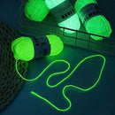 5 Rolls Glow in The Dark Yarn 58 Yard Luminous Yarn for Crocheting Soft Glow Crochet Yarn 5 Colors Glow Yarn Knitting Creative Luminous Knitting Yarn Fluorescent Yarn for DIY Arts Crafts Party