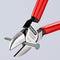 Knipex 70 01 140 EAN Side Cutters Black Atramentised Plastic Coated 140 mm