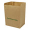 All-Green VC ES 8L-100 8 Litre Paper Compostable Caddy Bin Liners with 100 Bags, Brown