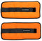 BalanceFrom GoFit Fully Adjustable Ankle Wrist Arm Leg Weights, Adjustable Strap, Orange, 10 lbs Each (20-lb Pair)