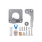 Creality Upgrade Extruder, All Metal MK-8 Extruder Feeder Drive Aluminum 1.75mm for Ender 3 Ender3 Pro/3V2 Ender 5 CR-10S Gray