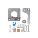 Creality Upgrade Extruder, All Metal MK-8 Extruder Feeder Drive Aluminum 1.75mm for Ender 3 Ender3 Pro/3V2 Ender 5 CR-10S Gray
