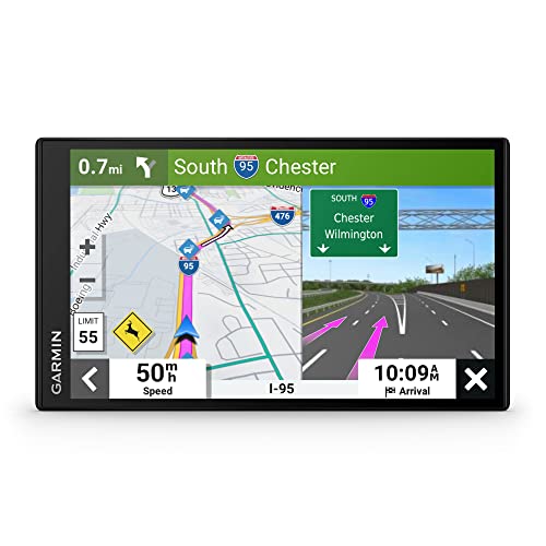 Garmin DriveSmart 76, 7-inch Car GPS Navigator with Bright, Crisp High-Resolution Maps and Garmin Voice Assist, Black