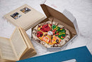 Rainbow Socks - Man Woman Pizza Socks Box Mix Seafood Italian Pepperoni - 4 Pairs - Size L/XL (AU Woman 10+/Man 7.5-11)