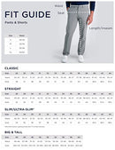 Haggar Men's Cool 18 Pro Classic Fit Flat Front Pant-Regular and Big & Tall Sizes, Black, 42W x 29L