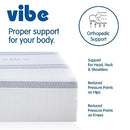 Vibe 12-Inch Gel Memory Foam Mattress Queen