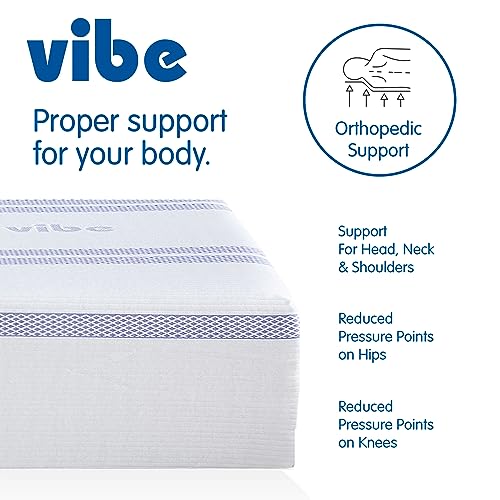 Vibe 12-Inch Gel Memory Foam Mattress Queen