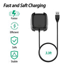 96CM Long Magnetic Charger for Fitbit Versa 2 Charger Only, 96CM/3.3ft Cord USB Charging Cable Dock for Fitbit Versa 2 Smartwatch Accessories