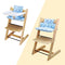 LLHQAMT for Stokke High Chair Cushion, Soft and Comfortable for Tripp Trapp High Chair Cushion, for Tripp Trapp Cushion Set Makes It Safer and More Comfortable for Baby to Sit On (Blue Space Pattern)