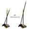 Long Handled Dustpan and Brush Set,Broom and Dustpan,Standing Dust Pan Dustpan and Brush for Indoor Lobby Office Kitchen Sweeping