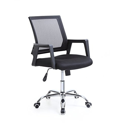 HODEDAH IMPORT Office Chair, Fabric, Black