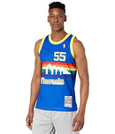 (Medium, Royal) - Mitchell & Ness Dikembe Mutombo 1991-92 Denver Nuggets Blue HWC Swingman Jersey