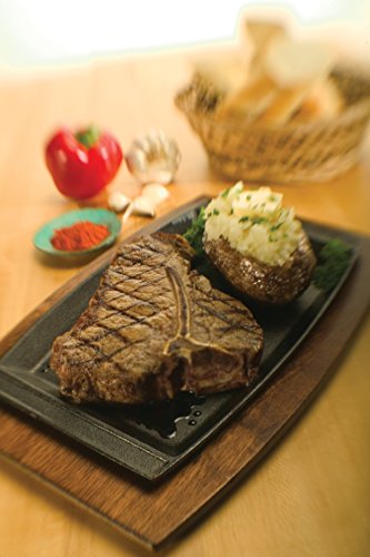 Lodge Cast Iron Rectangular Griddle, 11.56" x 7.75", 11.56", Black
